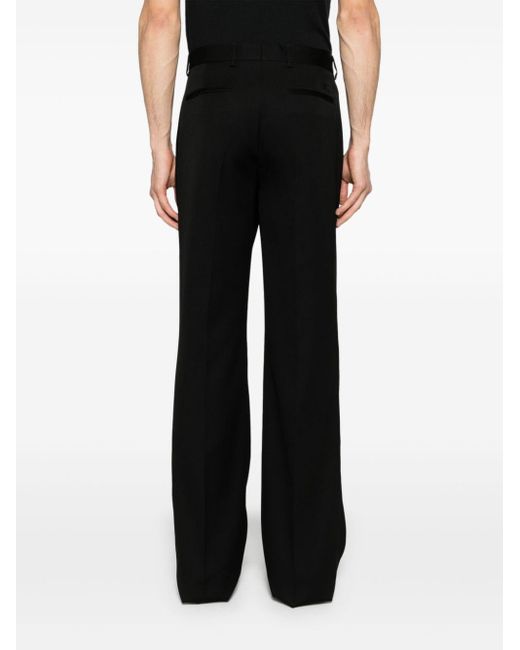 Pantaloni sartoriali di Versace in Black da Uomo