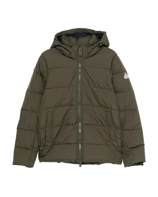 Pyrenex Green Spoutnic Coat for men