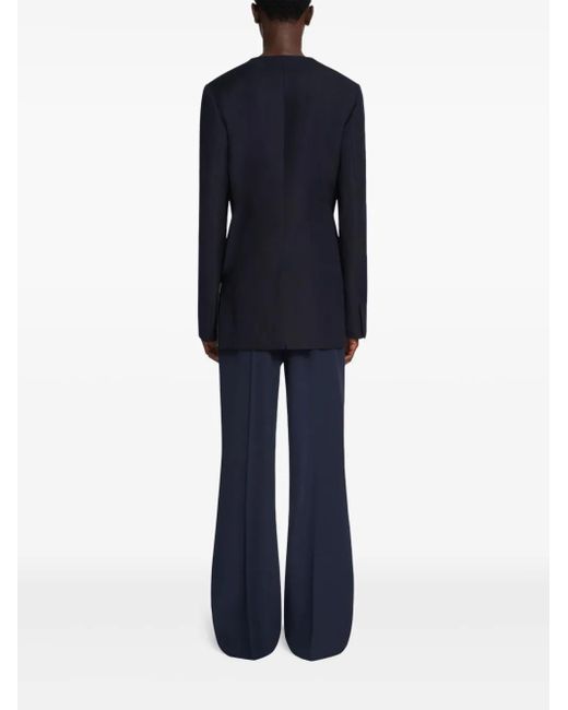 メンズ Dries Van Noten ブーツカット テーラードパンツ Blue