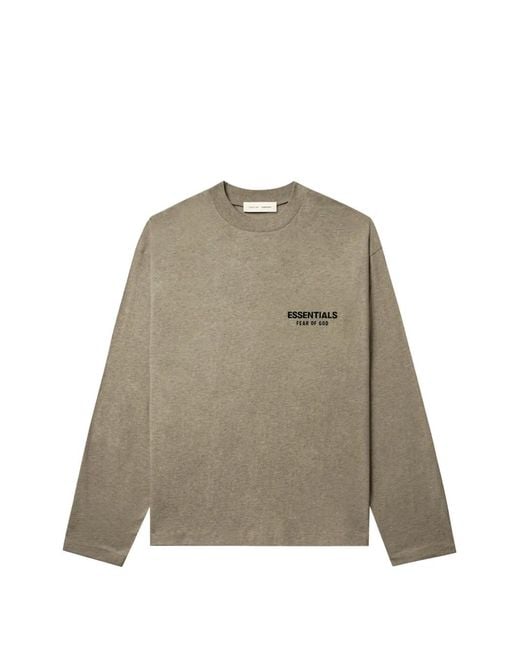 Fear Of God Natural Long-Sleeve T-Shirt for men