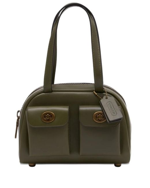 COACH Twin Schoudertas Met Handvat in het Green