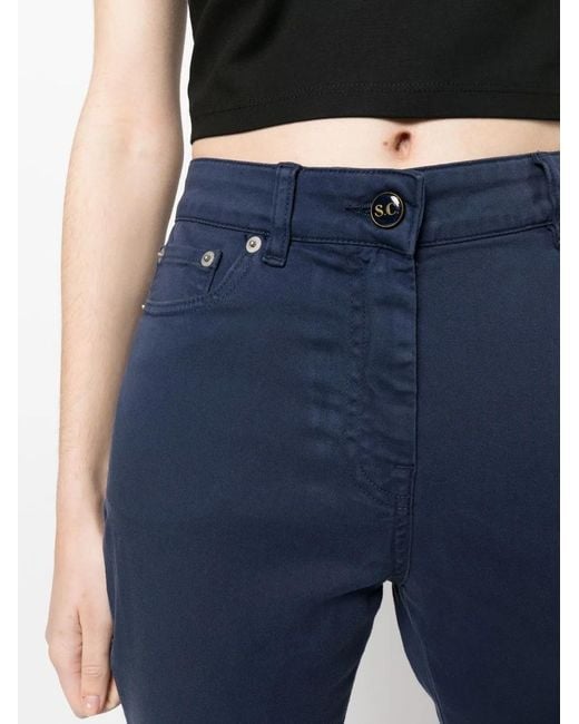 Semicouture Flared Jeans in het Blue