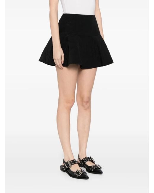 Ulla Johnson Black Ryla Mini Skirt