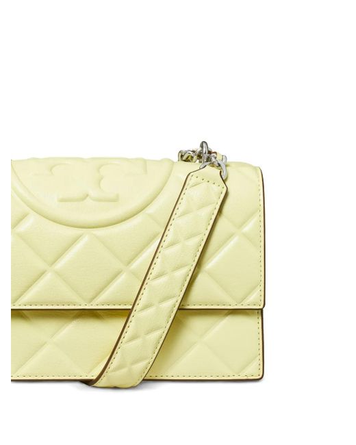 Tory Burch Natural Small Flemming Shoulder Bag