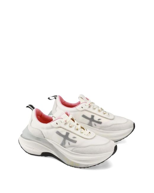 Baskets Hill Premiata en coloris White