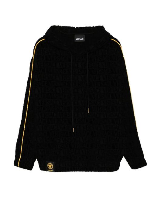 Versace Black I Baroque Hoodie