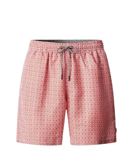 Hackett Red Diamond Drawstring Swim Short for men