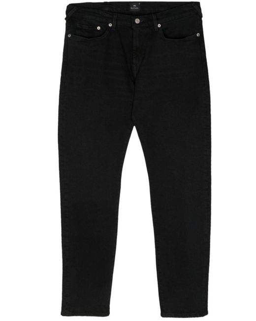 PS by Paul Smith Black Cropped Skinny Jeans for men