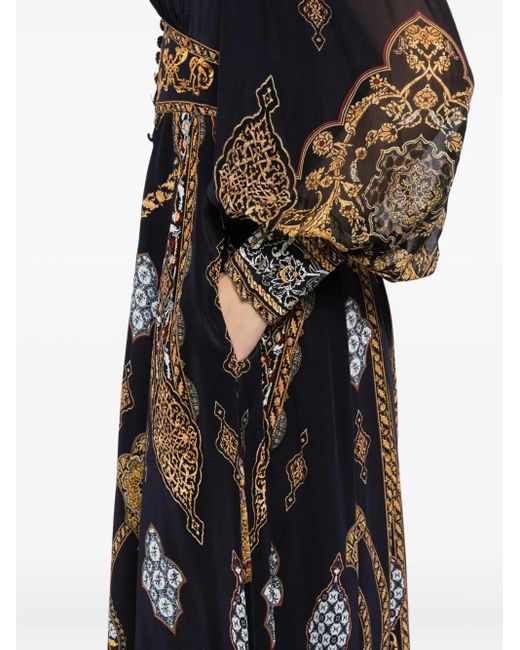 Vestido The Imperial Gate de corte imperio Camilla de color Black