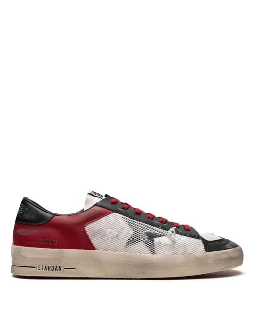 Golden Goose Deluxe Brand Brown Stardan Low-Top Sneakers for men