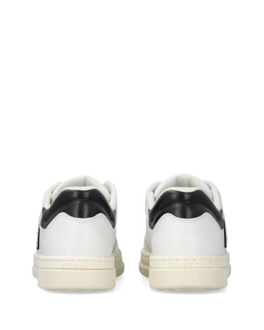 Pinko White Gem Sneakers
