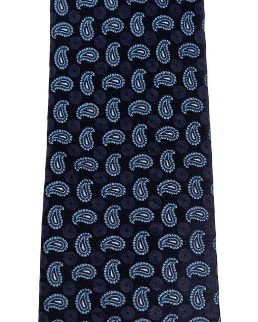 Etro Blue Silk Tie for men