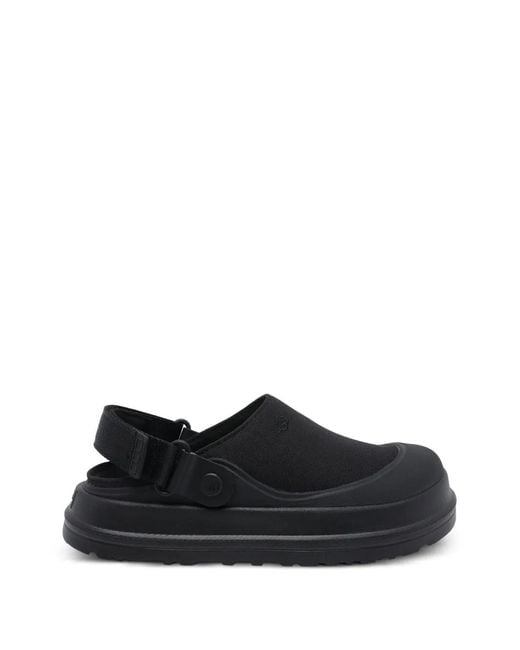 Ugg Black Clogs Mit Runder Kappe