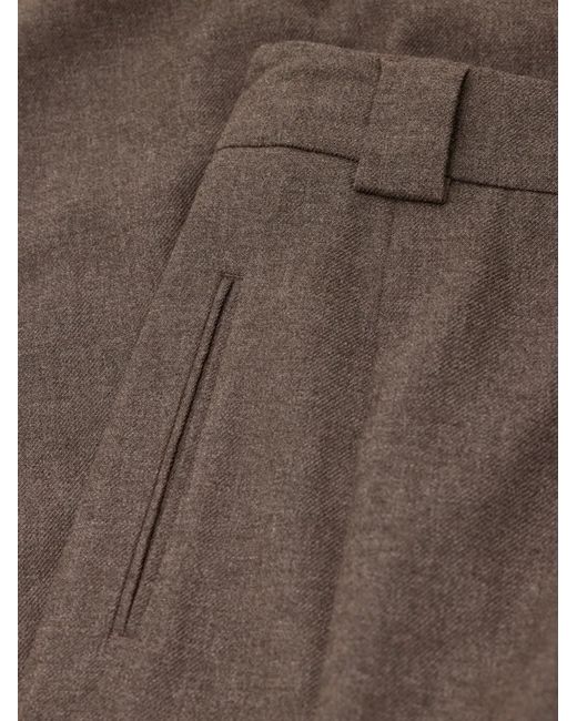 Closed Brown Wendlyn Pleated Trousers
