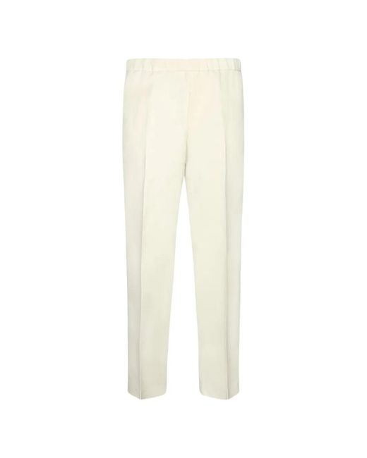 Costumein White Tailored Trousers for men