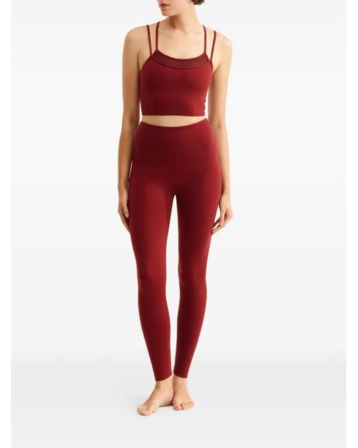 Eres Red Cooper Crop Top Bra