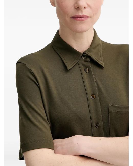 Filippa K Green Buttoned Pocket Dress