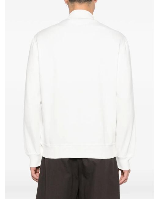 Brunello Cucinelli White Sweatshirt for men