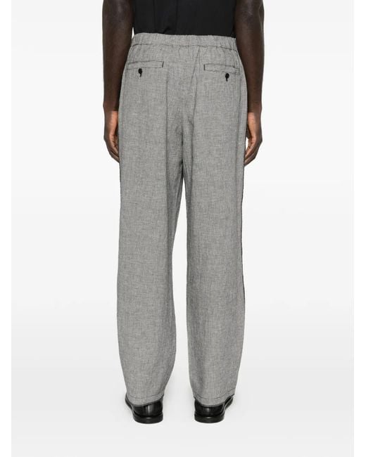 Undercover Gray Pantalon De Jogging À Motif for men