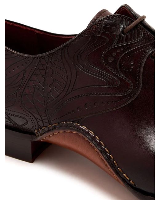 Magnanni Shoes Brown Samos Oxford Shoes for men