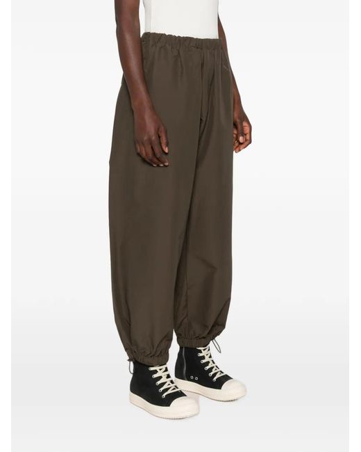 Entire studios Gray Elasticated-Cuff Trousers