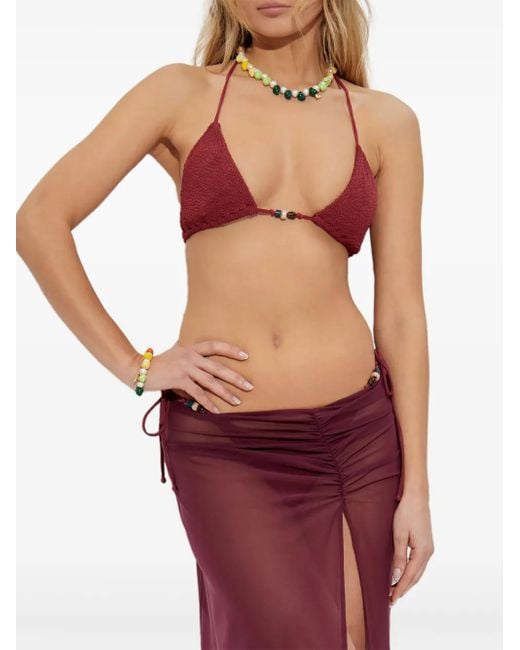 Bondeye Red Vista Bikini Bottoms