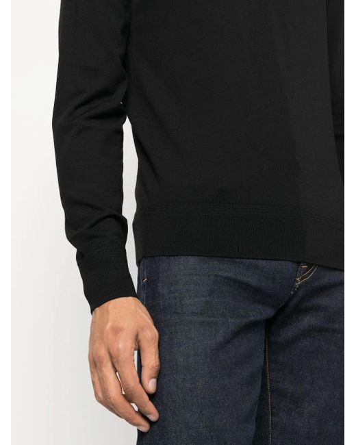 Tom Ford Black Luxurious Fine Wool Sweater for men