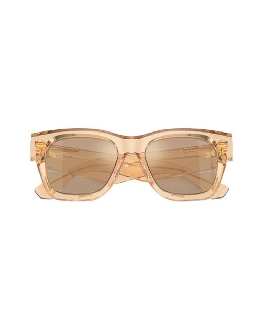 Burberry Natural Transparent Wayfarer-Frame Sunglasses