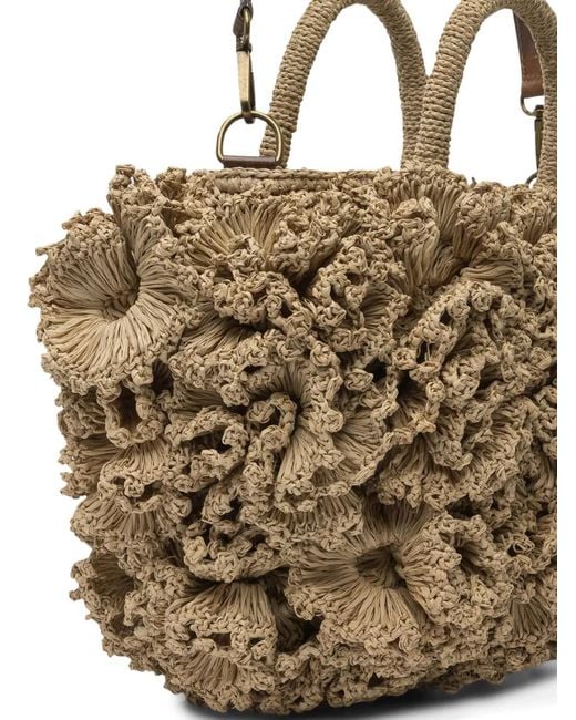 IBELIV Metallic Coral Tote Bag