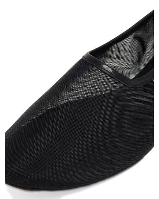 Senso Black Dena Mesh Ballet Flats