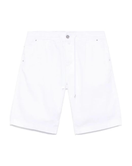 メンズ Jacob Cohen Leo ショートパンツ White
