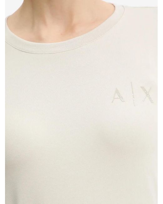 ARMANI EXCHANGE Blue T-Shirt À Manches Longues
