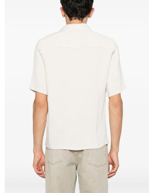Camisa con botones Sandro de hombre de color White
