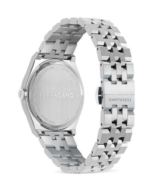 メンズ Ferragamo Vega New 40mm 腕時計 White