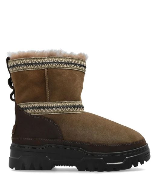 Ugg Brown 44Mm Classic Mini Trailgrazer Boots