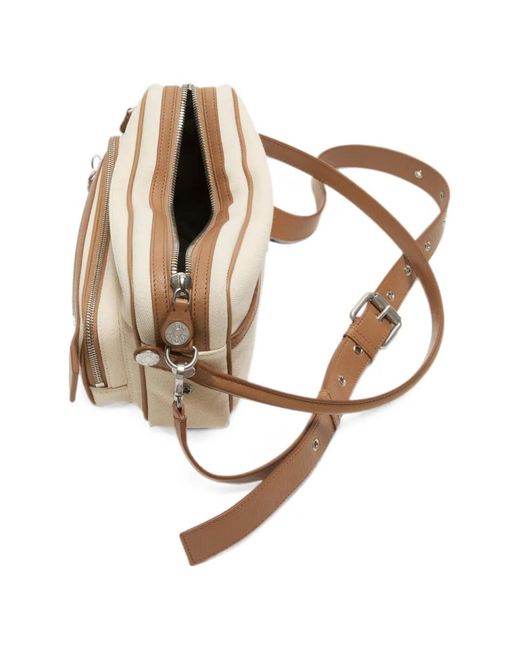Acne Natural Camero Party Canvas Bag