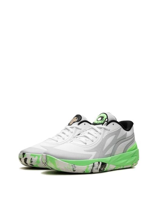 PUMA Green Mb.02 Lo "Lamelo's" Sneakers