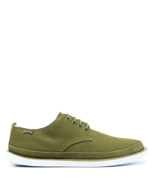 Camper Green Wagon Canvas Sneakers for men