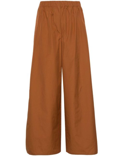 Pantalon palazzo Navigli à coupe ample Max Mara en coloris Brown