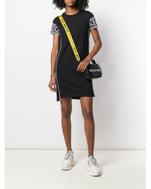 kenzo logo sweatshirt dress