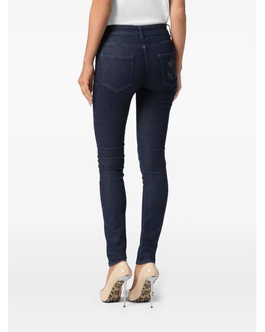 Philipp Plein Blue Skinny Jeans