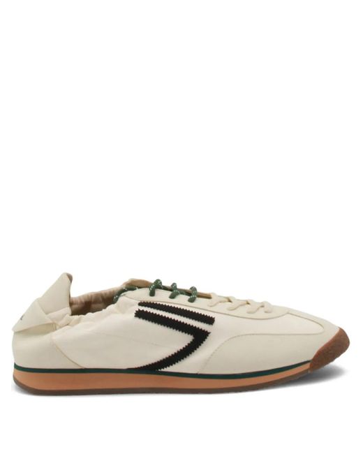 PURAAI White Phantom Stripe-Detail Sneakers for men