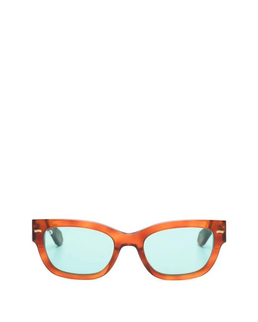 Kyme Blue Lunettes De Soleil Dean À Monture Papillon