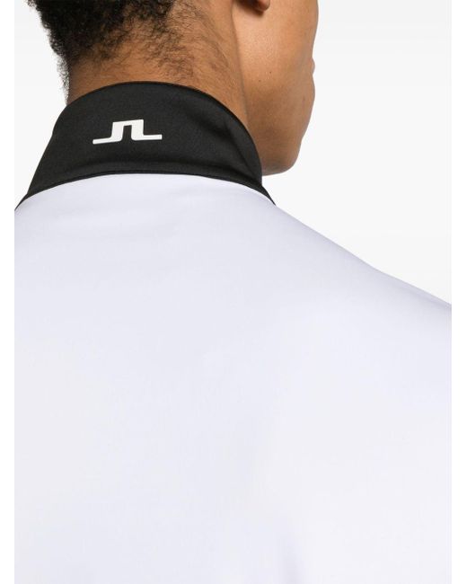 J.Lindeberg Black Delano Hybrid Padded Jacket for men