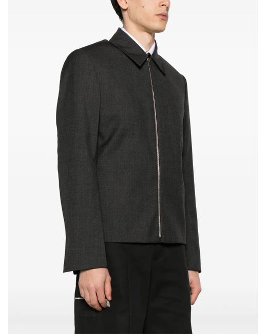 Givenchy Black Wool Bomber Jacket - Men's - Virgin Wool for men