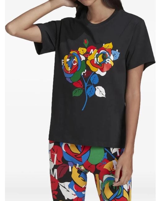 Adidas Black X Rich Mnisi Crew-Neck T-Shirt
