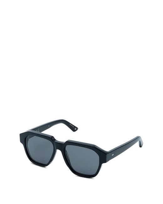 G.O.D Eyewear Blue Twenty Eight Geometric-Frame Sunglasses