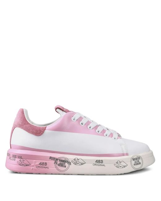 Premiata Pink Belle Sneakers