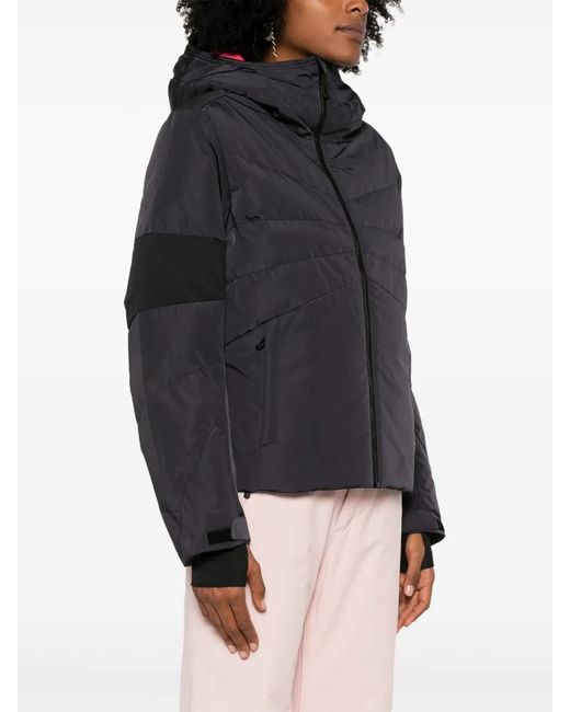 Rossignol Blue Quilted Puffer Ski Jacket