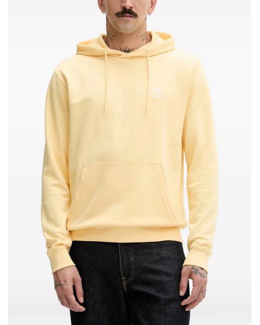 Adidas Natural Hoodie À Logo Brodé for men